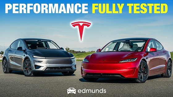 Video: Tested: Tesla Model Y Performance vs. Model 3 Performance | How Does the SUV Stack Up?