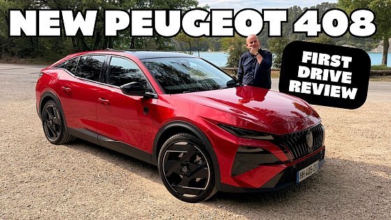 Video: the NEW PEUGEOT 408 PHEV Review | First Drive Impressions