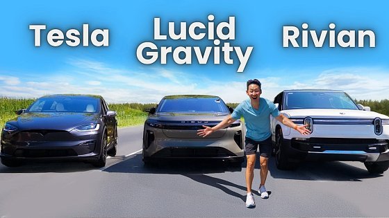 Video: I Tested the Lucid Gravity vs Tesla Model X vs Rivian R1S