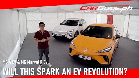 Video: MG 4 EV & MG Marvel R EV: Will This Spark An EV Revolution? | CarGuide.PH