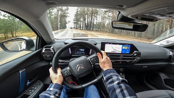 Video: Citroen e-C4 X 2024 POV Test Drive @DRIVEWAVE1