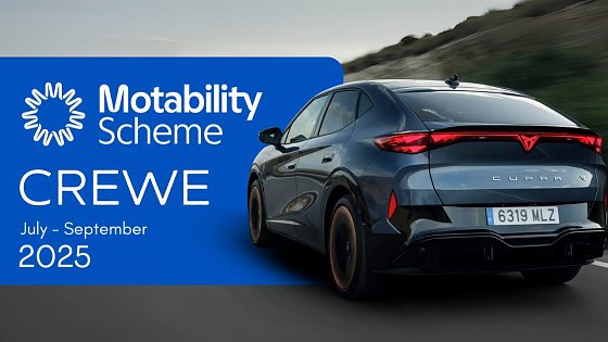 Video: Motability Cars Available in Crewe | July-September 2025