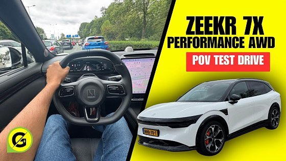 Video: 2025 Zeekr 7X Performance AWD // POV Test Drive // Best Mid-Size EV!