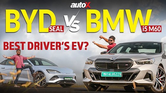 Video: BYD Seal vs BMW i5 M60 | Fast Family EVs Compared on Road And Track Tested | 2025 India | autoX
