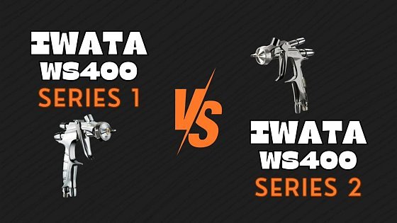 Video: The Iwata Ws400 Series 1 vs the Iwata Ws400 Series 2 Battle!