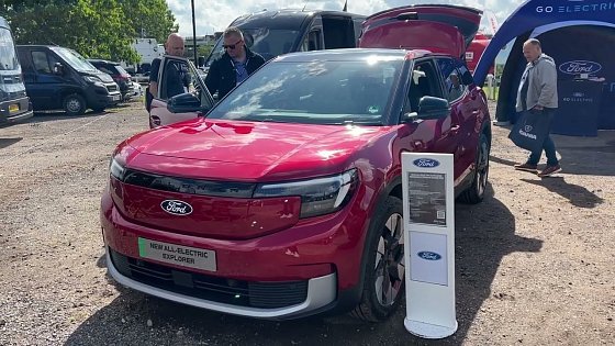 Video: All New Ford Explorer Electric (2024) Walkaround - Road Transport Expo 2024 Stoneleigh UK