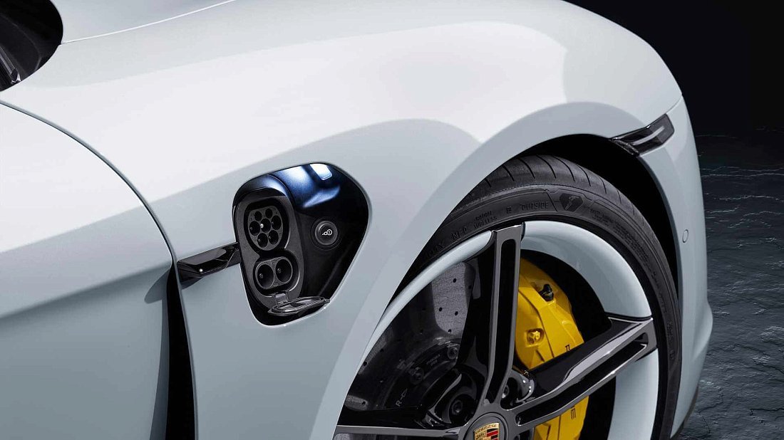 Porsche Taycan RWD Sport Turismo (2022-2024) charge port Europe, charging, inlet, plug, connector