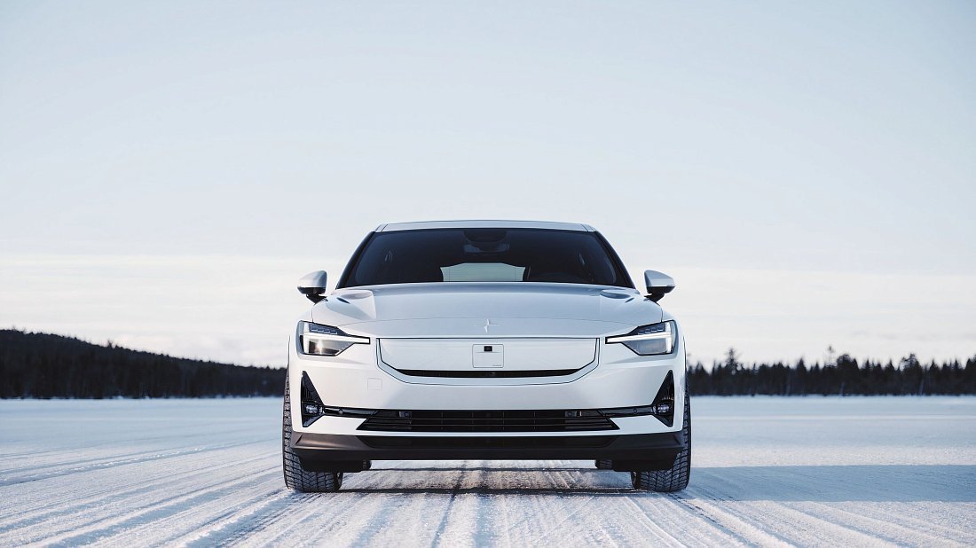 Polestar 2 Standard Range Single Motor (2024-…) front fascia, grille, headlights, bumper, exterior