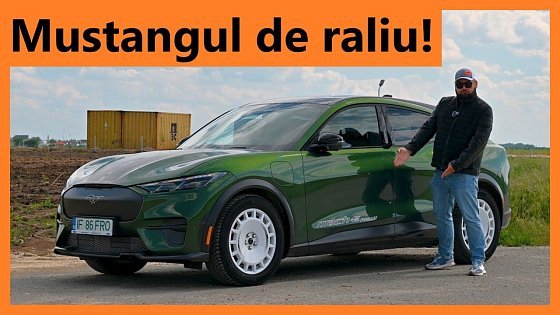 Video: Cea mai distractiva masina electrica de pe piata! Mustangul de raliu alimentat de electroni!