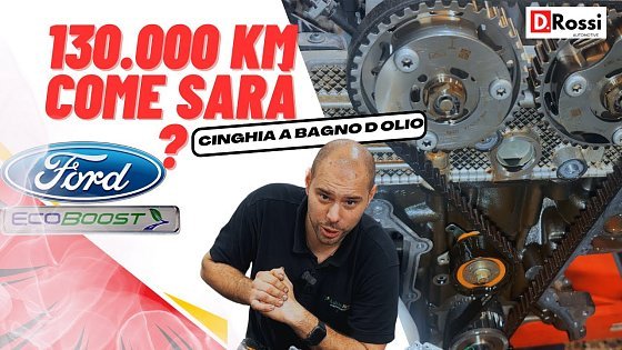 Video: CINGHIA DI DISTRIBUZIONE FORD 1.0 ECOBOOST A BAGNO D OLIO COME LA TROVER0' A 130.000 KM ?