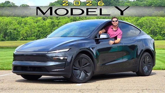 Video: 2026 Tesla Model Y -- One of America's *Best-Selling* SUVs Just Got WAY Better! (Refreshed)