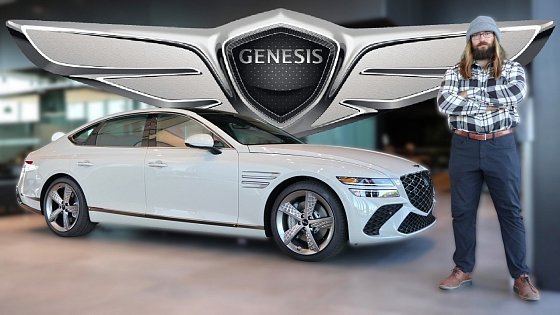 Video: The KING of LUXURY! //2027 Genesis G80 Sport Prestige//