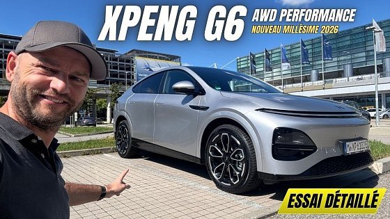 Video: Nouveau Xpeng G6 AWD Performance ESSAI détaillé et objectif