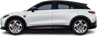 Side view photo of Smart #3 Premium (2024-…) on transparent background