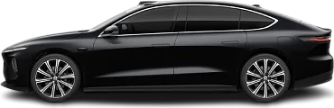 Side view photo of NIO ET7 Long Range (2022-…) on transparent background