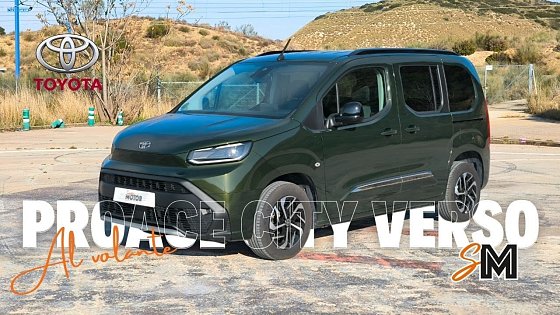 Video: Al volante del Toyota Proace City Verso 2025 ⚠️ ¿Mejor que un SUV? ⚠️ / SuperMotor.Online