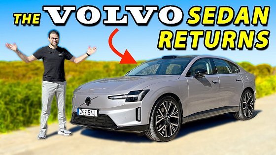Video: Volvo ES90 driving REVIEW - is that a crossover luxury sedan?