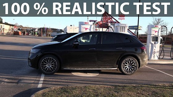 Video: Mercedes EQE SUV 43 AMG 4Matic 1000 km chill challenge