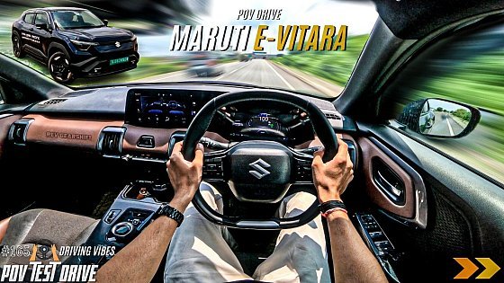 Video: 2026 MARUTI SUZUKI E VITARA | ALPHA | 61kWh 172BHP | POV Drive #165 | E VITARA | 4K | #evitara