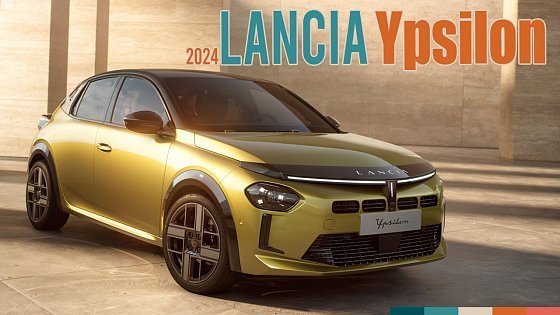 Video: The New Lancia Ypsilon Unveils Easy Home and Public Charging Solutions