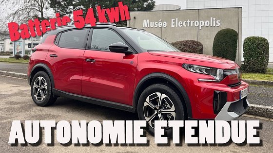 Video: La nouvelle version "Autonomie étendue" de la Citroën ë-C3 Aircross au défi de l'hiver ?