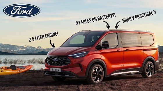 Video: 2025 Ford Tourneo Custom Plug-in Hybrid - Review, Interior & Exterior Features, Price & Practicality
