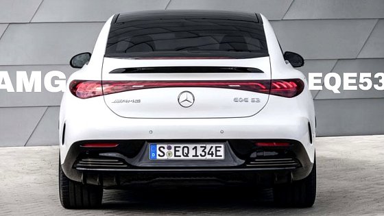 Video: 2023 Mercedes AMG EQE 53 - Interior and Exterior Review
