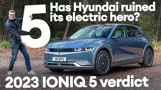 Video: New 2023 Hyundai IONIQ 5: improvement or disappointment? / Electrifying