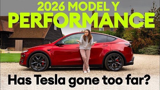 Video: New 2026 Tesla Model Y Performance: Has Tesla gone too far this time?