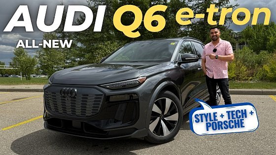 Video: 2025 Audi Q6 e-tron Review: Porsche DNA Meets Audi Luxury!