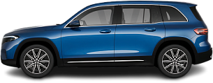 Side view photo of Mercedes EQB 300 4MATIC (2022-2023) on transparent background