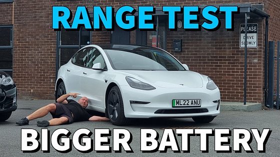 Video: New 2022 Tesla Model 3 Long Range with bigger 79kwh battery real-world range and efficiency test