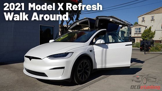 Video: 2021 Tesla Model X Refresh - Walk Around