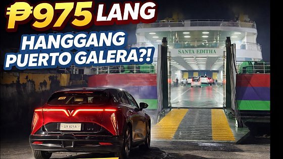 Video: ULTIMATE EV RANGE TEST: Manila to Mindoro ONE Charge only! VINFAST VF7 PLUS