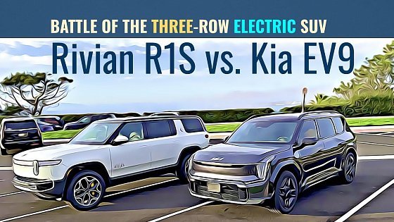 Video: Rivian R1S vs. Kia EV9: Owners&#39; Comparison of these 3-row Electric SUVs (Quick Take)