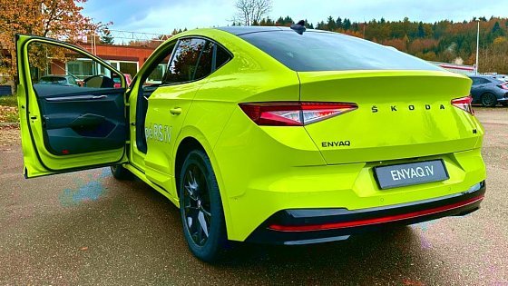 Video: New Skoda Enyaq Coupe iV RS 2023