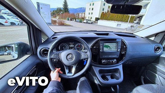 Video: New Mercedes eVito Tourer Electric Van 2021 Test drive Review POV