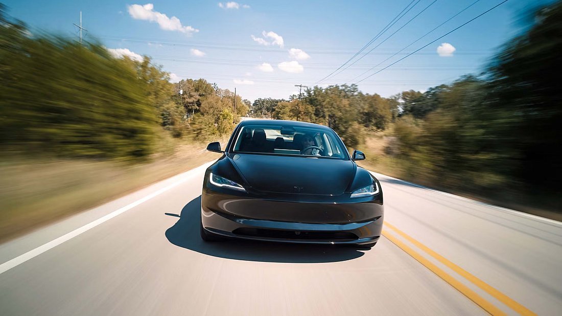 Tesla Model 3 Standard RWD (2025-...) front fascia photo, grille, headlights, bumper, exterior