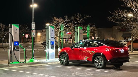 Video: Nissan Ariya 87kWh DC Fast Charging 0-100%! It's Not About The Peak - It's All About the Curve