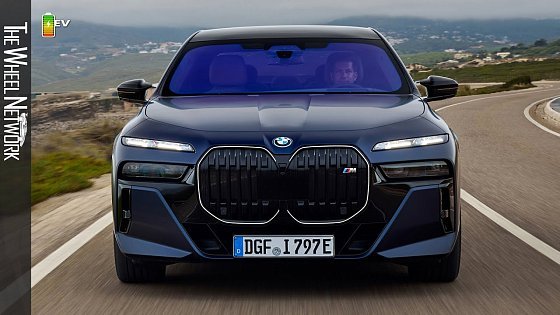 Video: 2024 BMW i7 M70 xDrive | Frozen Tanzanite Blue | Driving, Interior, Exterior
