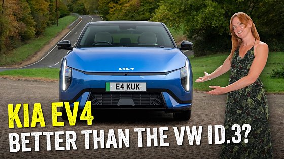 Video: Kia EV4 review: Up to 388 miles of range – but is it any good?