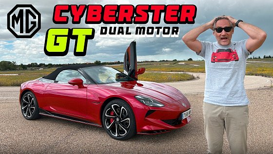 Video: MG Cyberster GT Dual Motor ?️ Este coche eléctrico es más rápido de lo que crees