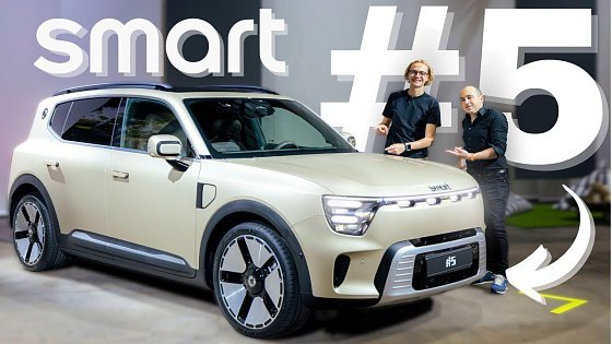 Video: Smart #5 : elle va faire mal à la concurrence !