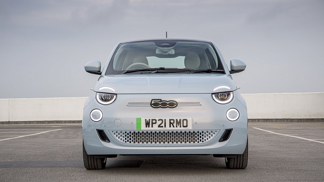 Fiat 500e 3+1 24 kWh (2022-…) front fascia, grille, headlights, bumper, exterior