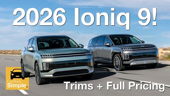 Video: 2026 Hyundai Ioniq 9 Trims and Full Pricing | Performance Trims, 300+ Mile Range!