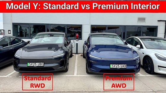 Video: What are the trim differences between RWD and AWD on the new Model Y?