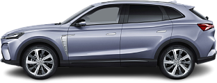Side view photo of MG Marvel R Performance (2021-…) on transparent background