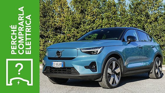Video: Volvo C40 (2022) | Perché comprarla elettrica e perché no