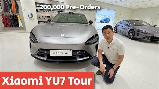Video: Xiaomi YU7 Tour! (200,000 Pre-Orders in 3 Mins)