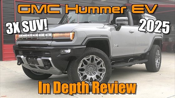 Video: 2025 GMC Hummer EV SUV 3X: Start Up, Test Drive & In Depth Review